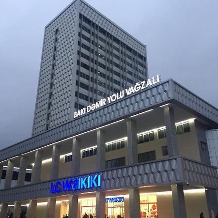 Demir Yol Plaza Hotel Baku Exterior photo